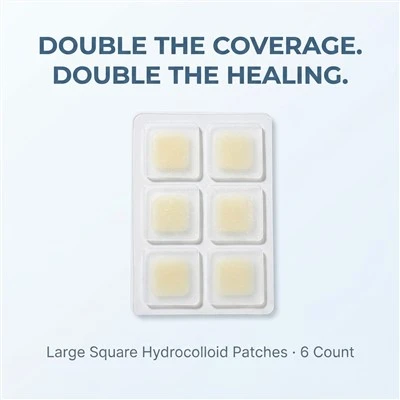 Grands patchs hydrocolloïdes
